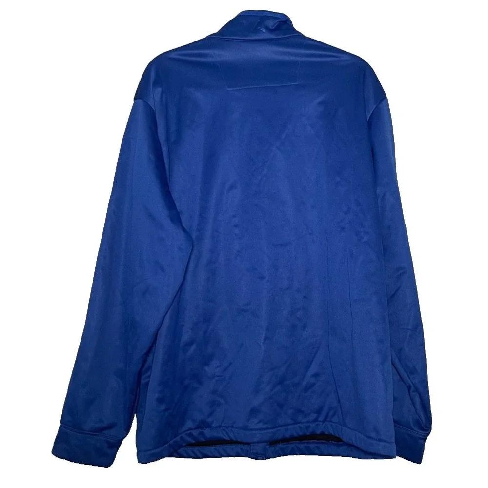 Texas Rangers Antigua Wind Breaker Jacket Men's XXL Blue Full‎ Zip Up